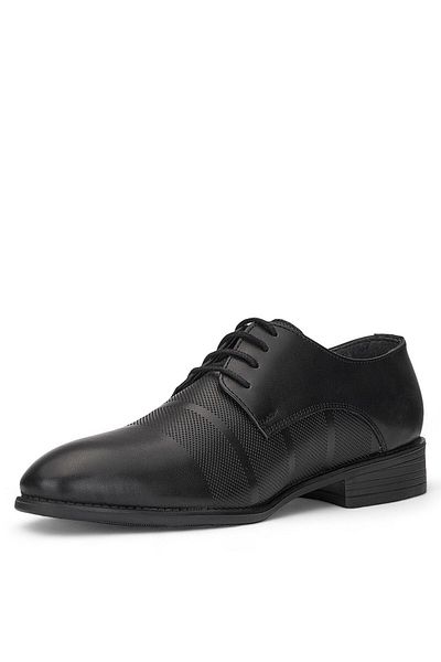 İmerShoes Men's Daily Casual Shoes - Groom Laced, Stitching Detailed Serrated Sole, Classic Shoes E-576