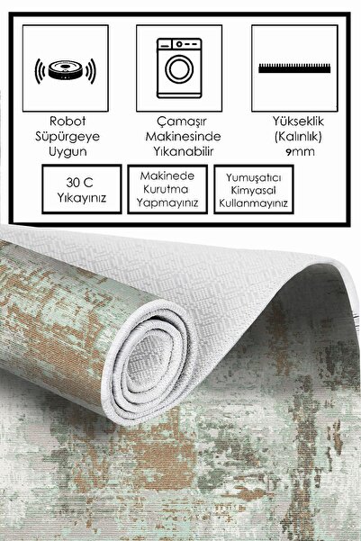 Genel Markalar ÖZEL KOLLEKSİYON dijital baskılı yıkanabilir salon mutfak koridor ofis halısı