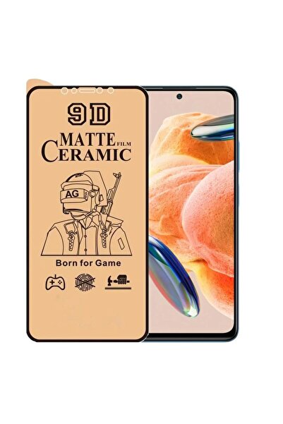 ZETT Xiaomi Redmi NOTE 12 PRO PLUS MAT Seramik Nano Kırılmaz Ekran Koruyucu -...
