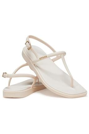 Crocs Miami Thong Sandal Kad n Terlik CR209793 CRC.0WW Krem 39 40 Fiyat Yorumlar Trendyol