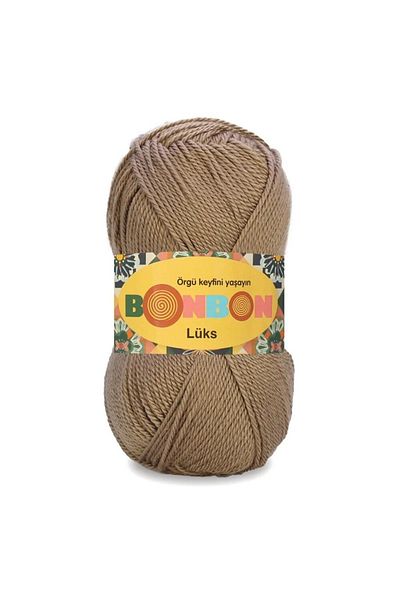 NAKO Bonbon Luxury Dark Beige 98515 Μποτάκια Σχοινί 100Γρ