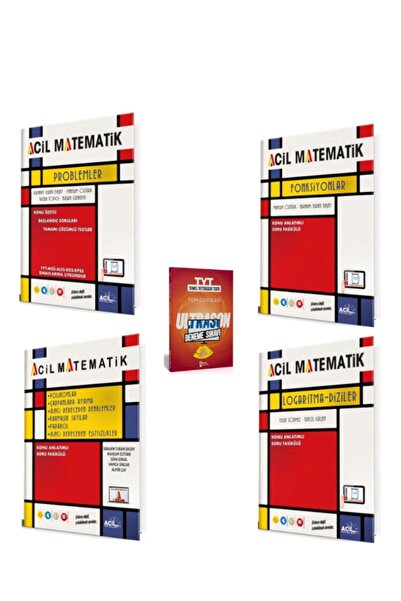 Okyanus Yayıncılık acil problemler fonksiyonlar polinom ve logaritma diziler ...