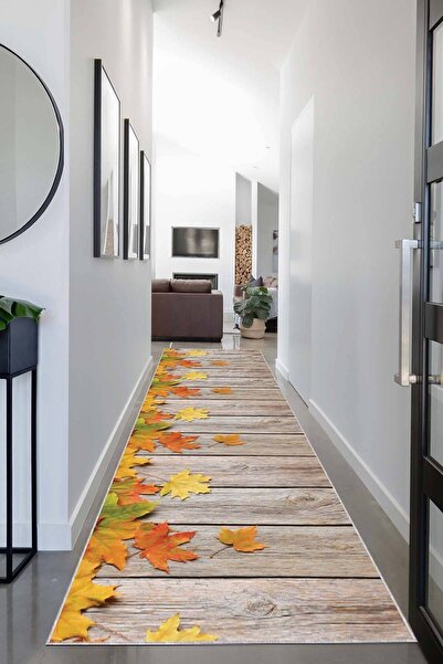 Viva Weaver's Kaymaz Tabanlı Yıkanabilir Kesme Rulo Yolluk Ar247