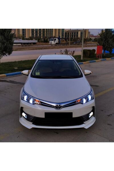 PRİMEAUTOGARAJ Toyota Corolla 2016 2020 Ön Tampon Eki Astarlı