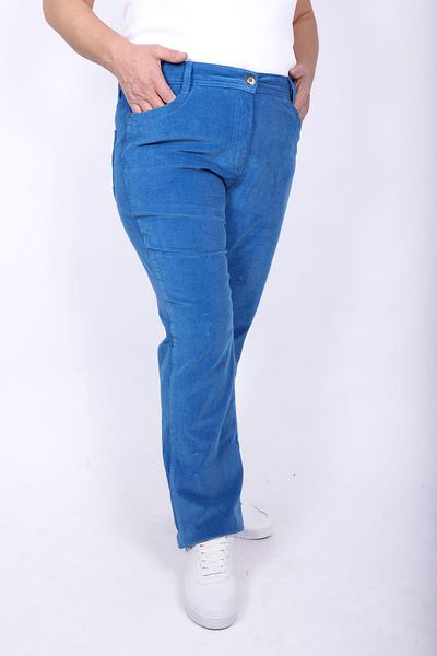 Hitit Butik Blue Velvet Trousers