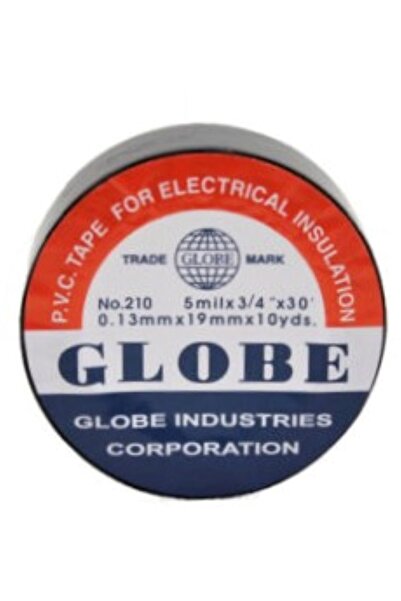 Globe 0,13mm*19mm*10yds 500 adet PVC ELEKTRİK İZOLASYON BANTLARI