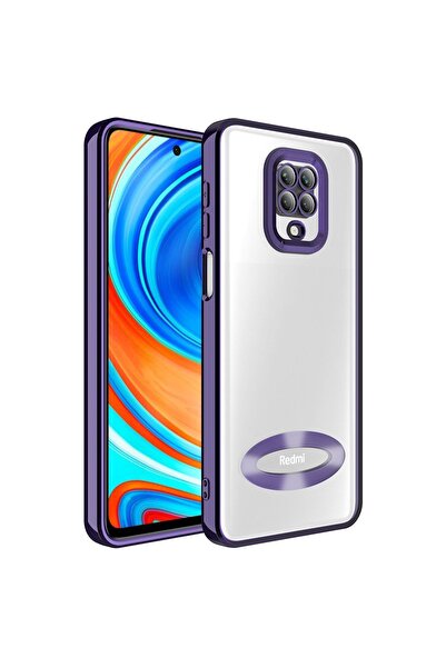 halkhouse Xiaomi Redmi Note 9s Kamera Korumalı Logo Gösteren Omega Renkli Şef...