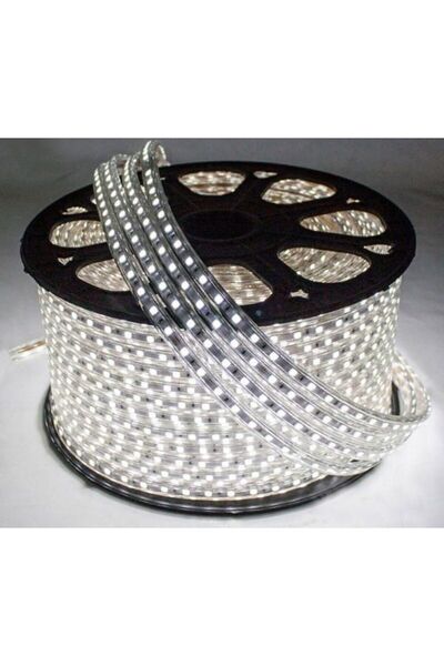 ALERSHOP 25 METRE BEYAZ HORTUM LED 220V TAK ÇALIŞTIR KULLANIMA HAZIR