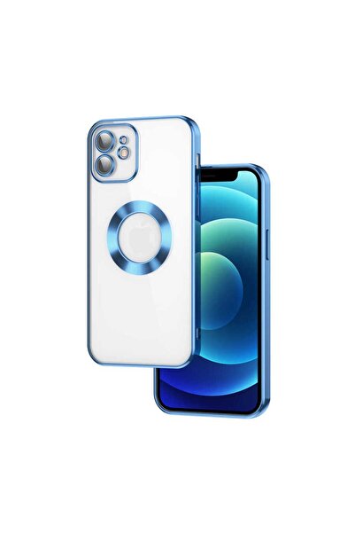 halkhouse iPhone 11 Kamera Korumalı Omega Renkli Şeffaf Silikon Kapak Şık Kılıf