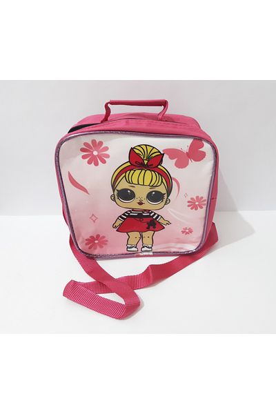 renkli çiçekler Lunch Bag Girl's School Lunch Bag Thermos Bag Food Bag