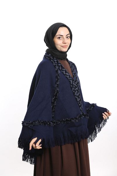 ARMİZA Women's Winter Poncho (There Very Soft and Warm)