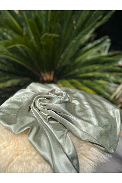 ahhu Parlak Saten Janjan Tesettür Abiye Şal