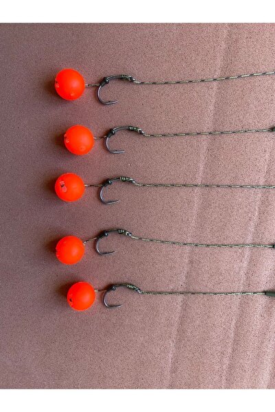 SAZAN RİG Sazan Rig  Yaylı Yüzen Kırmızı Silikon esp Sazan Takımı