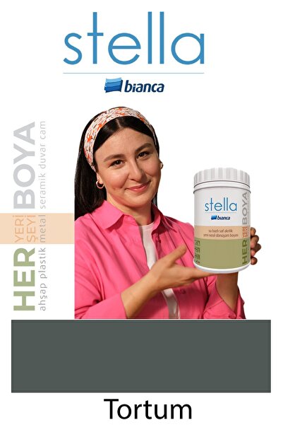 Bianca Stella Su Bazlı Saf Akrilik Boya 1Lt