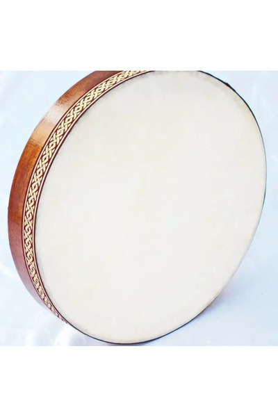 Unosell Bendir Hayvan Derili 40 cm, Animal Skin Bendir Turkish Percussion Frame Drum