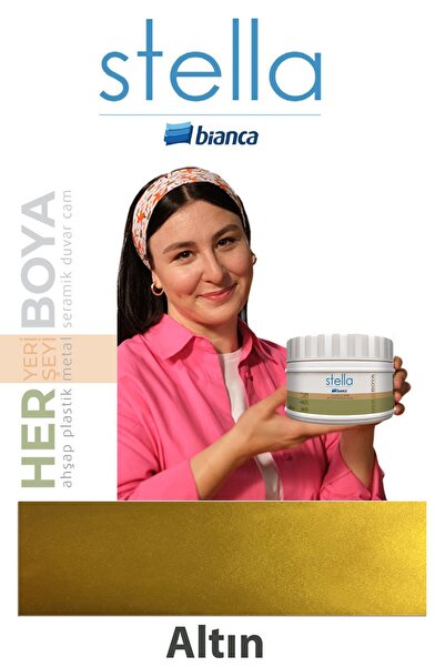 Bianca Stella Saf Akrilik Boya 0,25Lt Metalik Renkler