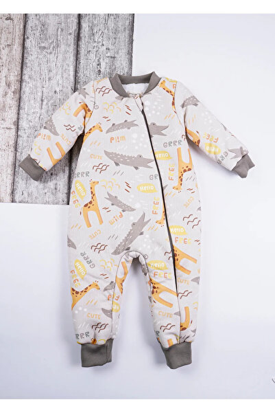 PODIUM GYM Cute Crocodile Patterned 100% Cotton Winter Sleeping Bag