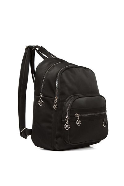 Adelina Bags Černý dámský denní batoh