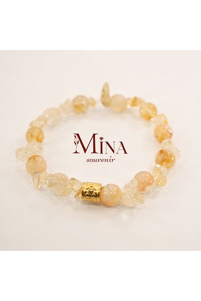 Mina Souvenir Natural Stone Citrine Bracelet
