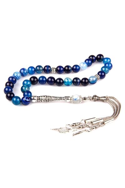 EmrStone Χάντρες προσευχής από φυσική πέτρα Μαδαγασκάρης, κομμένες σε σχήμα σ...