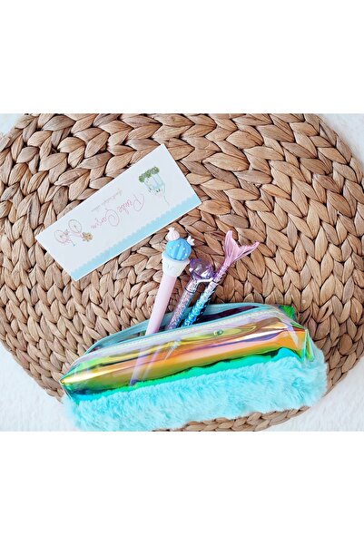 Pembe Çarşı مقلمة الهولوغرام ذات الريش الأخضر