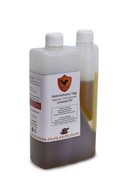 Tulpar Ketentohumu Yağı / Soğuk Sıkım - 1 lt