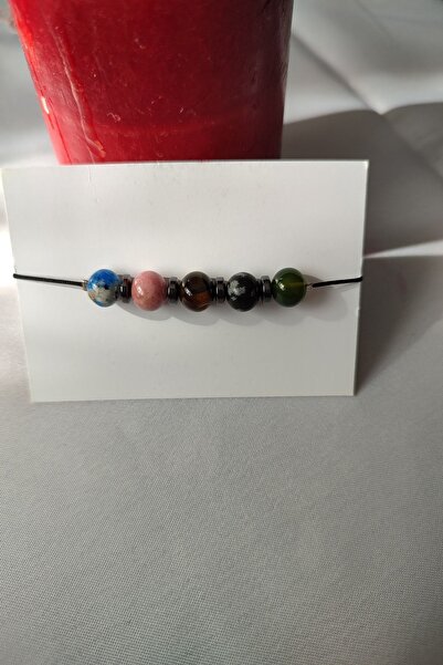 badeaccessories Natural Stone and Certified Capricorn Sign Bracelet - DUMORTİ...