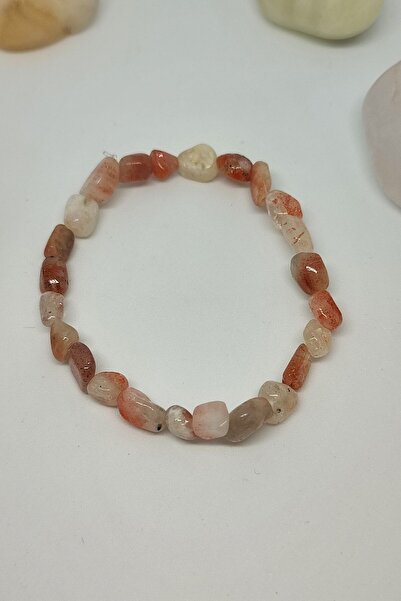 badeaccessories سوار من الحجر الطبيعي من حجر الشمس غير المتبلور - معتمد