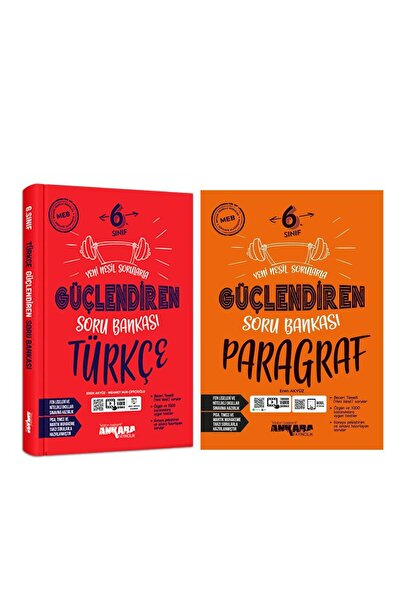 İndeks Akademi Yayıncılık Ankara Yayıncılık 6.Sınıf Türkçe ve Paragraf Güçlen...