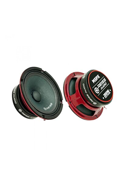 REISS AUDIO Rs-m5px 13 Cm Midrange Hoparlör 250 Watt Maximum Power Çift Fiyat...