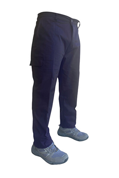 Marktten İş Pantolon Lacivert Gabardin Kumaş