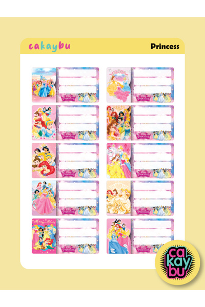 cakaybu Autocolant pentru etichete pentru caietul școlar