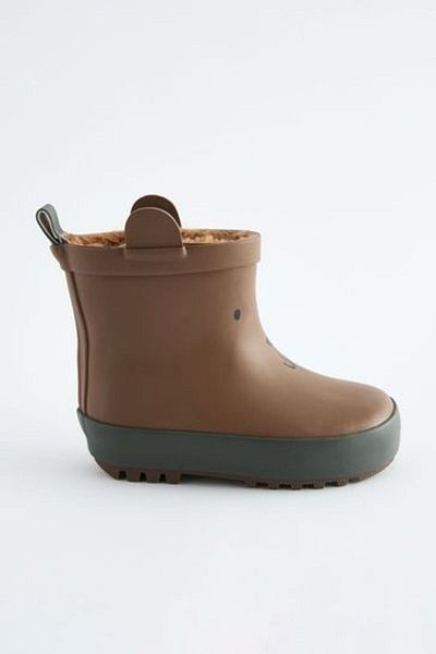 Next Baby Cizme de ploaie impermeabile cu model de urs maro