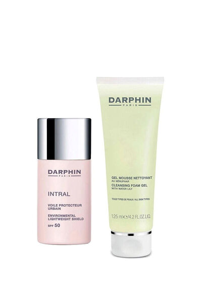 Darphin Intral Spf50 Güneş Koruyucu 30 Ml + Cleansing Foam Temizleme Jeli 125 Ml