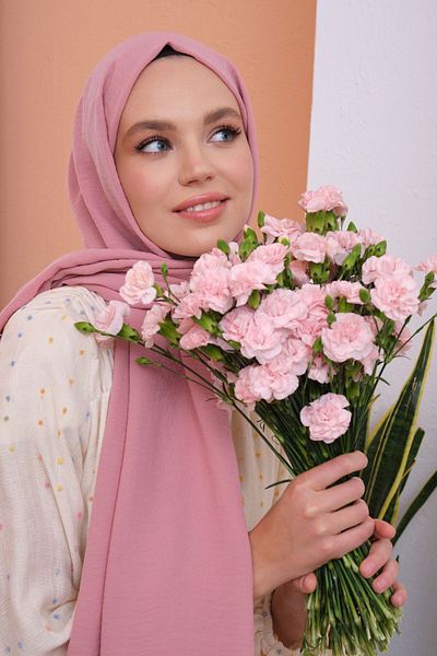 Şalland Women's Jazz Shawl Cotton Candy