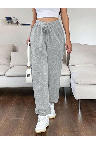 Neva Sena Γυναικείο παντελόνι Jogger από χοντρό ύφασμα από καουτσούκ