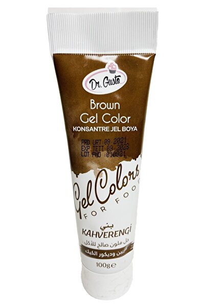 Dr. Gusto Dr.gusto Jel Gıda Boyası Kahverengi