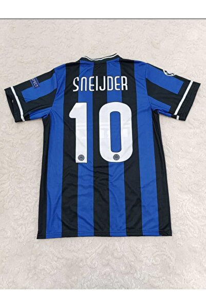 After Party Sport Inter 2009/10 Madrid Şampiyonlar Ligi Finali Wesley Sneijder Nostalji Forması