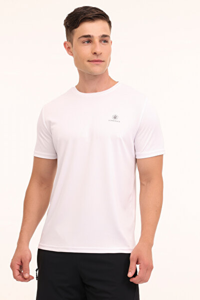 lumberjack Ανδρικό κοντομάνικο μπλουζάκι MB CT100 PS C T-SH 4PR Λευκό