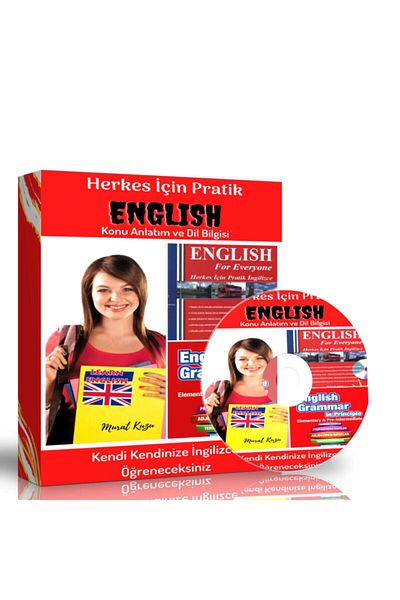 Enine Boyuna Eğitim مجموعة تدريب اللغة الإنجليزية العملية للجميع (2 كتاب سوبر)