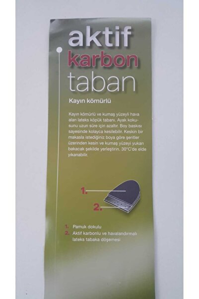 Naturalse Ayak Kokusu Önleyici - Ayak Kokusu Giderici Tabanlık Almanya Üretim...