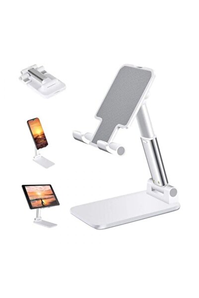 MEKs Masaüstü Telefon Standı Yükseklik ve Açısı Ayarlanabilir Telefon Tutucu ve Tablet Standı-TB01B