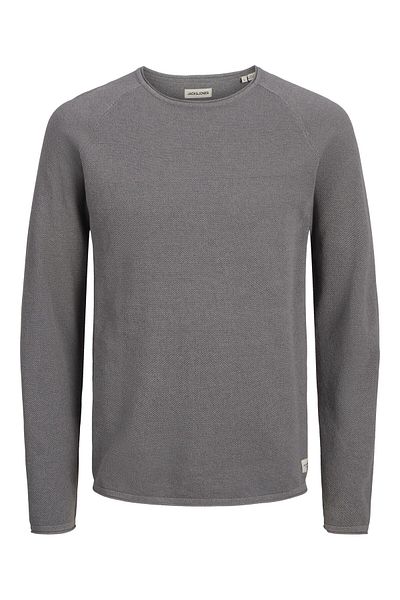 Jack & Jones Strickpullover mit Rundhals Einfarbig Strickpullover mit Rundhals