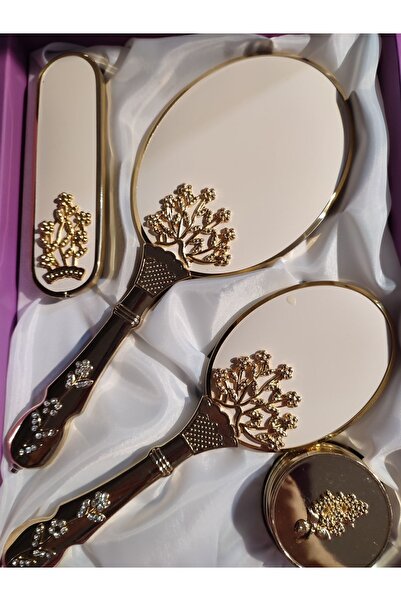 Ebrar Çeyiz Gelin Çeyizi Ayna Tarak Seti