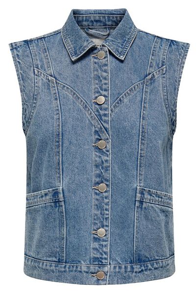 ONLY Onlkennedy Sl - Women's Denim Vest Göntük