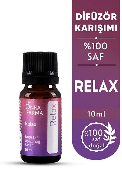 OnkaFarma Onka Farma Relax - 100% Pure Natural Essential Oil, Comfort Collar - 10 ml