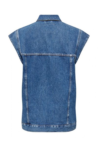 ONLY Onlirene Women's Denim Vest - S/l Size
