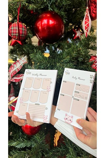 Beenotes Kedili Haftalık ve Günlük Planlayıcı To Do List