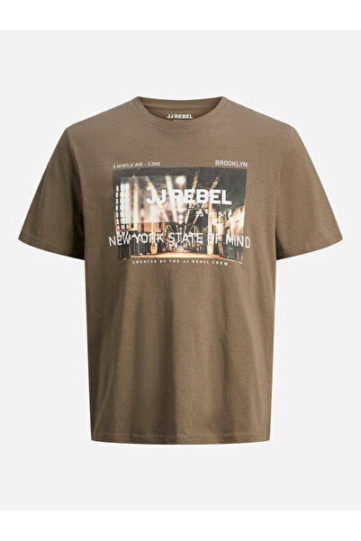 REBEL By Styli Photo Graphic Print Crew Neck T-Shirt