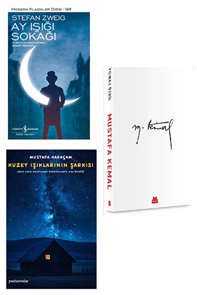 TÜRKİYE İŞ BANKASI KÜLTÜR YAYINLARI Ay Işığı Sokağı + Kuzey Işıklarının Şarkı...